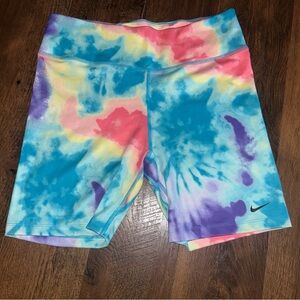 Nike Multicolor Tie-Dye Dri-FIT Shorts tights